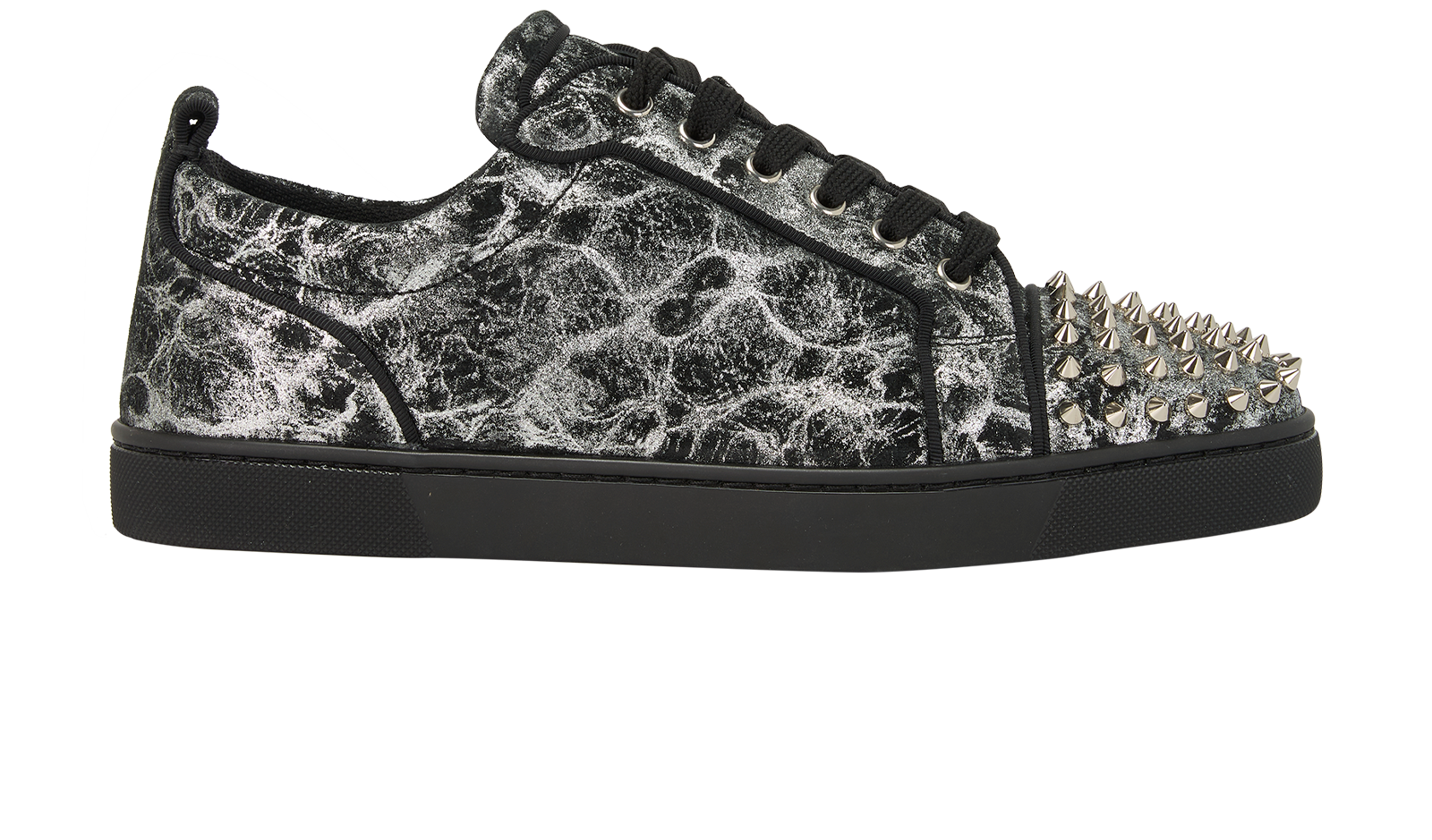 Pre-loved Christian Louboutin Louis Junior Spikes Trainers - £280