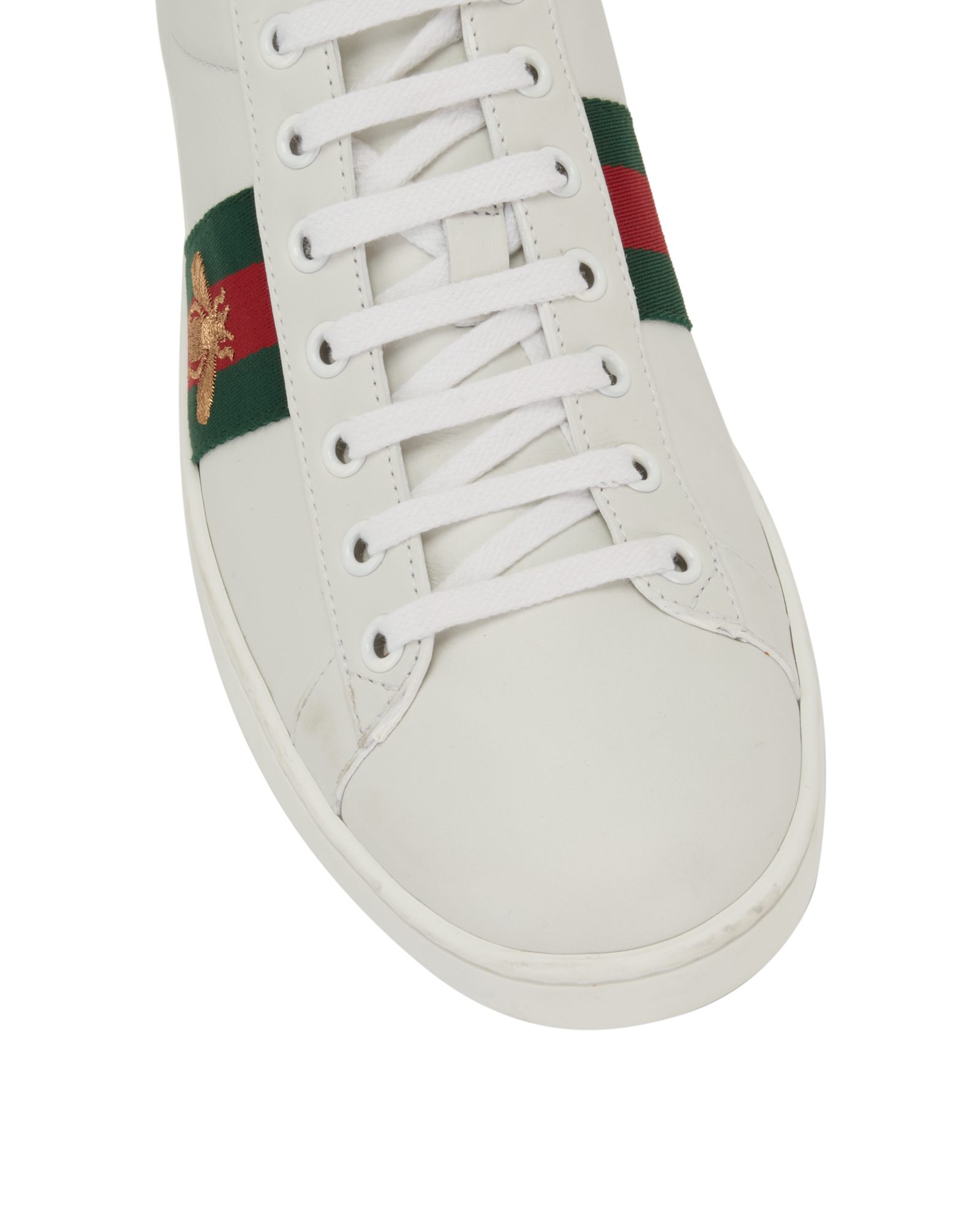 Gucci Ace Trainers, &pound;290, Shoes, White, Leather, Other view