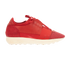 Balenciaga Race Runner Trainers, &pound;195, Shoes, Red, Fabric/Leather, Front view