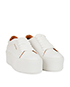 Acne Studios Drihanna Platform Leather Sneakers, side view