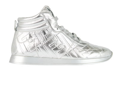 Fendi X Nicki Minaj High Top Trainers, front view