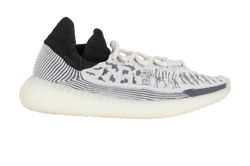 Adidas Yeezy 350 V2 CMPCT Trainers, Fabric, White/Grey, UK9, B, 3*