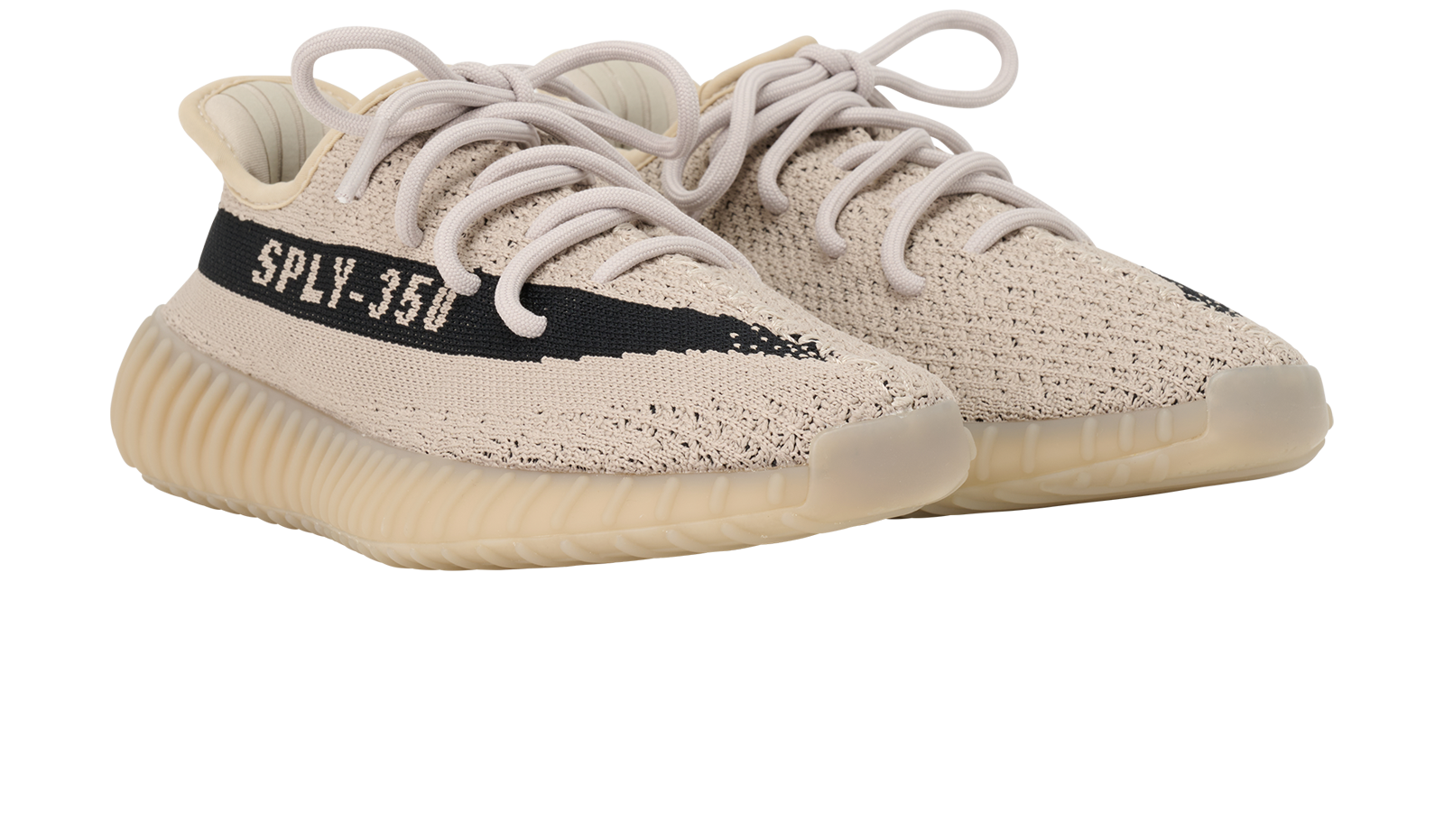 Adidas Yeezy Boost 350 V2 Trainers, &pound;90, Shoes, Grey, Fabric, Side view