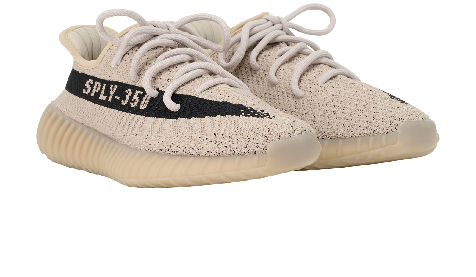 Adidas Yeezy Boost 350 V2 Trainers, &pound;90, Shoes, Grey, Fabric, Side view