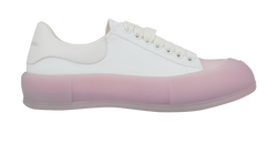Alexander McQueen Deck Plimsoll,Leather/Rubber, Purple/White, UK 8, B, 3*