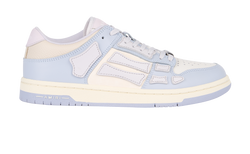 Amiri Skeleton Low Top Trainers, Leather, Blue, UK5, 3*