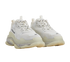 Balenciaga Triple S Clear Soles, £350, Shoes, White, Faux Leather, Side view