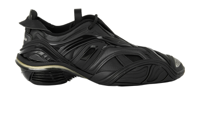 Balenciaga Tyrex Trainers, £350, Shoes, Black, Faux Leather, Front view
