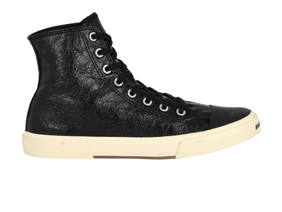 Balenciaga Paris High Top Trainers, front view