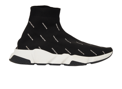 Balenciaga Logo Speed Sock Trainers, front view