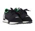 Balenciaga Race Runners Trainers, £150, Shoes, Black/Green/Grey, Fabric/Leather/Suede, Side view