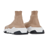 Balenciaga Speed Sock Trainers, &pound;295, Shoes, Beige, Fabric, Back view