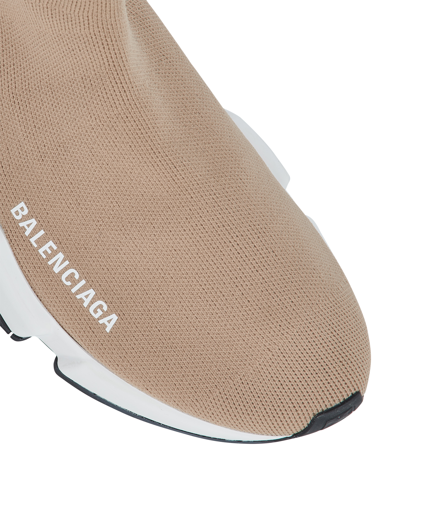 Balenciaga Speed Sock Trainers, &pound;295, Shoes, Beige, Fabric, Other view