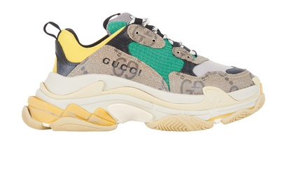 Balenciaga X Gucci Hacker Project Trainers, front view