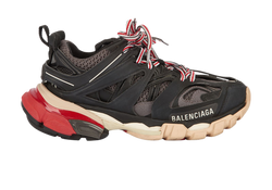Balenciaga Track Trainers, neoprene, black/red, 1, 2*, DB/B