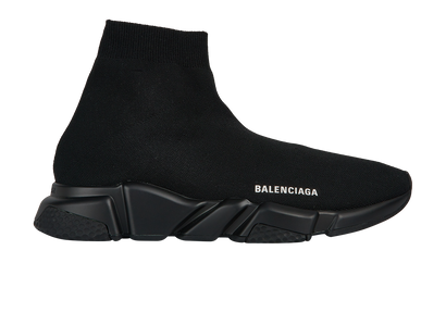 Balenciaga Speed 2.0 Trainers, &pound;280, Shoes, Black, Fabric/Rubber, Front view