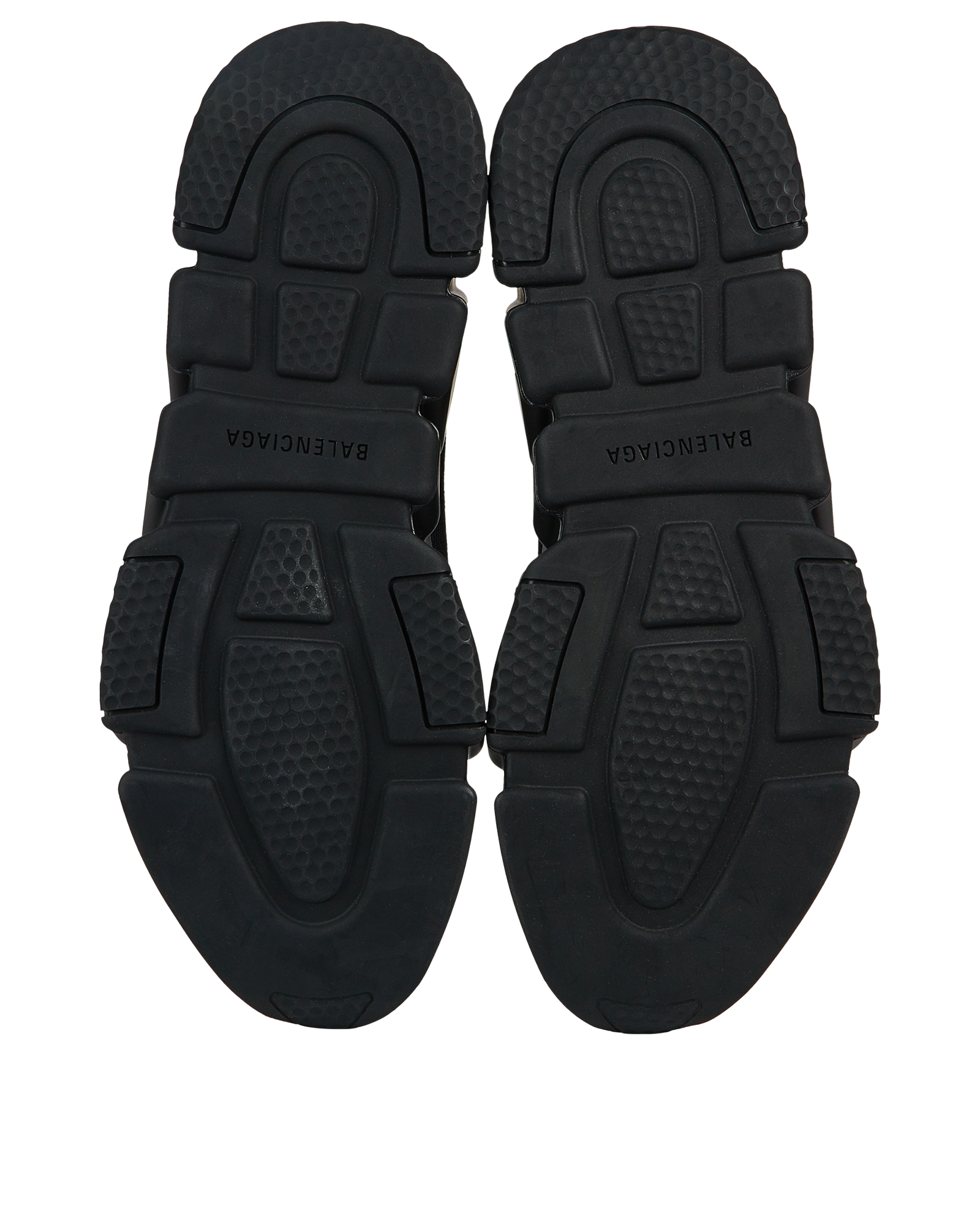 Balenciaga Speed 2.0 Trainers, &pound;280, Shoes, Black, Fabric/Rubber, Top view
