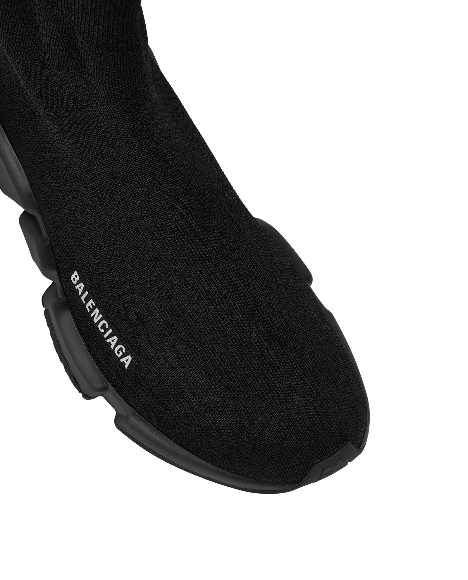 Balenciaga Speed 2.0 Trainers, &pound;280, Shoes, Black, Fabric/Rubber, Other view