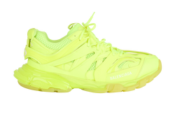 Balenciaga Track Trainers, Mens, Leather, Yellow, UK9, 3*