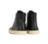 Balenciaga Paris High Top Trainers, &pound;220, Shoes, Black, Leather, Back view