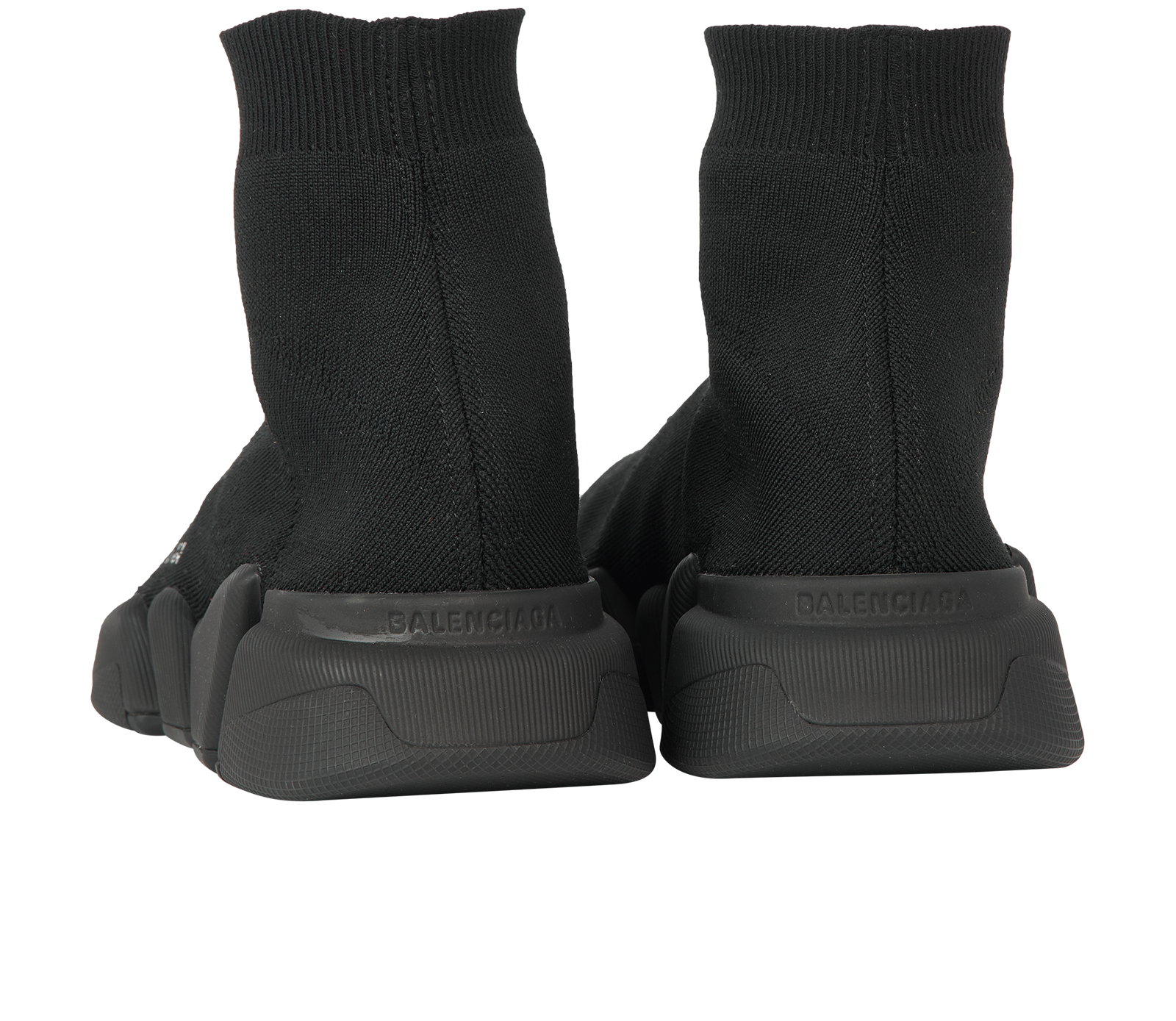Balenciaga Speed 2.0, &pound;295, Shoes, Black, Polyester Mix, Back view