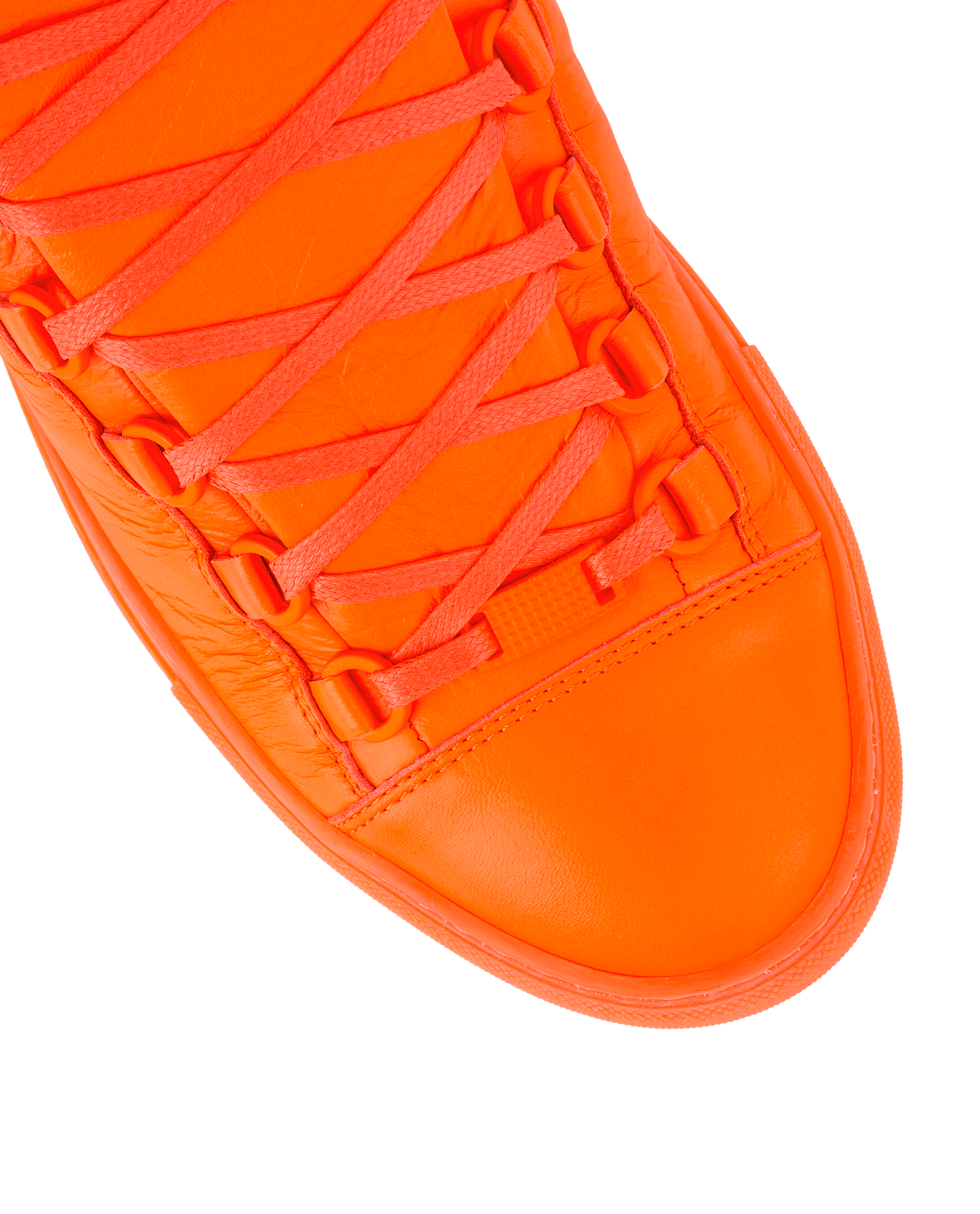 Balenciaga Arena High Top, &pound;250, Shoes, Orange, Leather, Other view