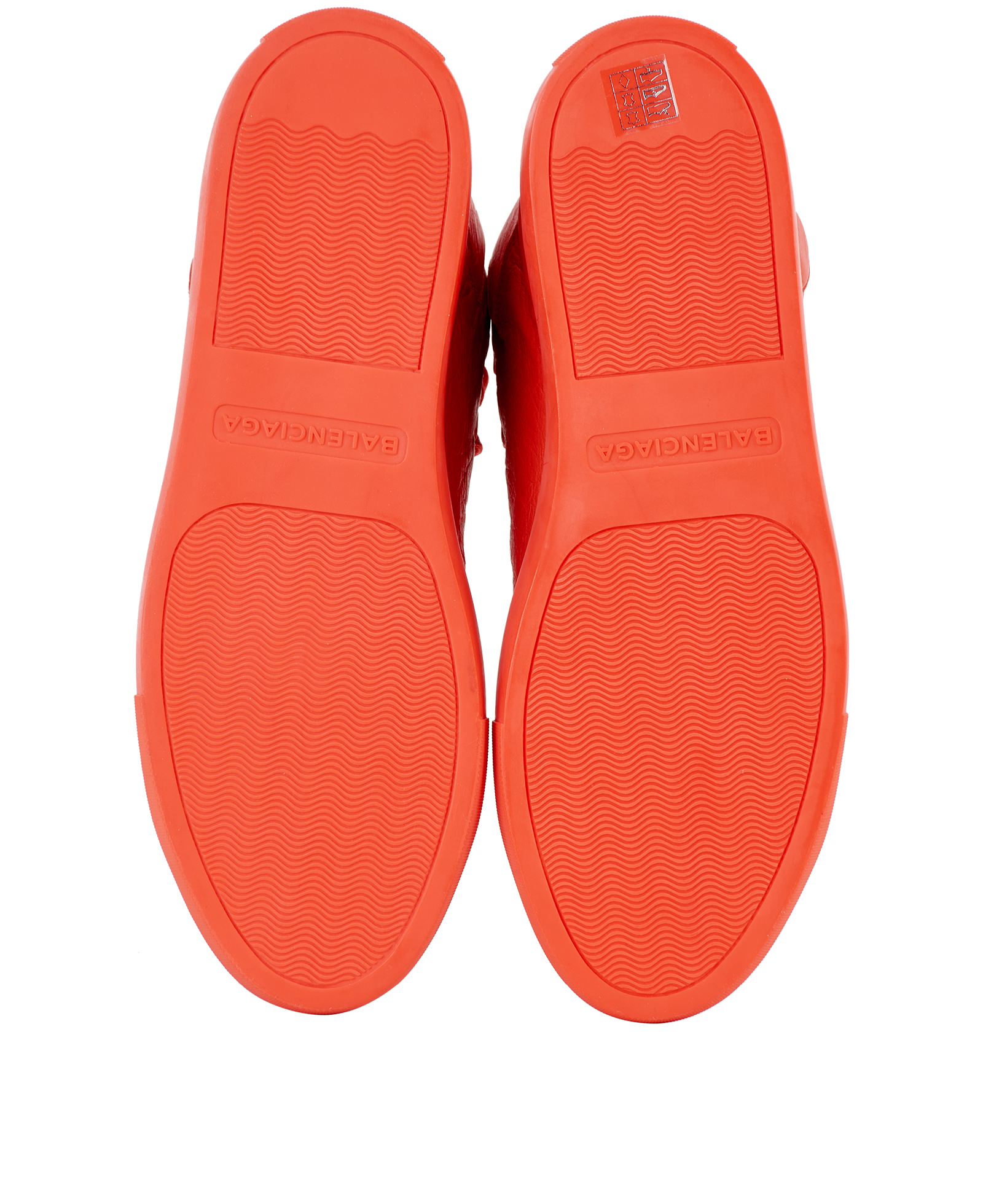 Balenciaga Arena High Top, &pound;220, Shoes, Red, Leather, Top view