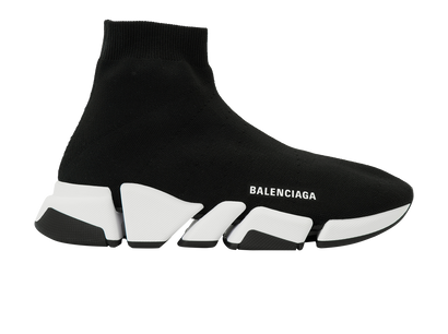 Balenciaga Speed 2.0 Trainers, &pound;350, Shoes, Black, Fabric, Front view