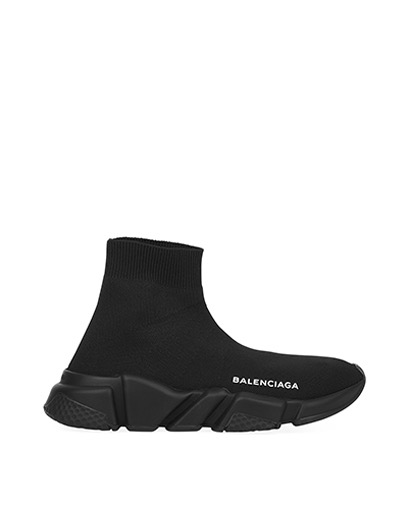 Balenciaga Speed Logo Print Trainers, front view