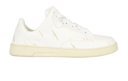 Balenciaga Logo Low Top Trainers, front view