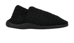 Bottega Veneta Intrecciato Slip Ons, Mens, Nylon, Black, UK6, 3*