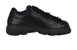 Burberry Ranger Low Trainers, Mens, Leather, Black, UK10.5, B/DB, 2*