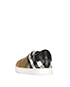 Burberry Nova Check Low Top Trainers, back view