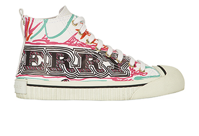 Burberry High Top Sneakers, front view
