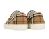 Burberry Thompson Slip On Check Trainers, back view