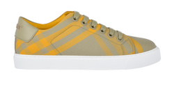 Burberry New Albridge Trainers, Canvas, Yellow, UK4, DB/B, 3*