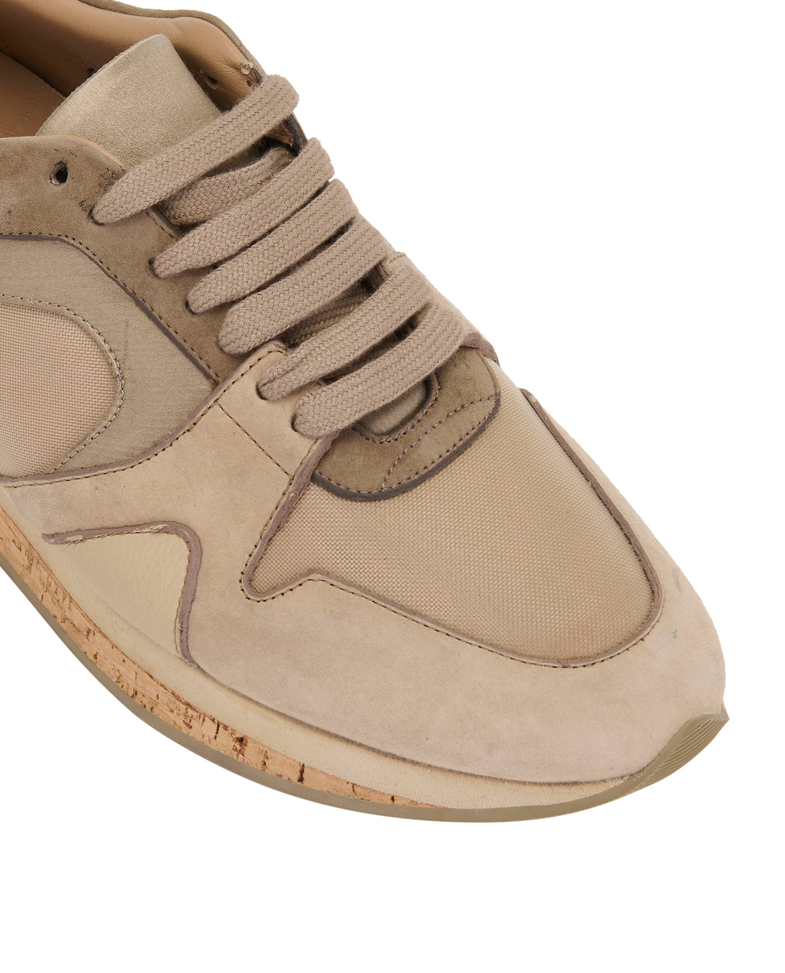 Burberry Low Top Trainers, &pound;160, Shoes, Taupe, Suede, Other view