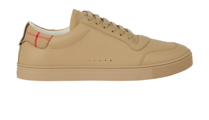 Burberry Low Top Check Trainers, front view