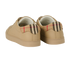 Burberry Low Top Check Trainers, back view