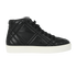 Burberry Quilted Hightop Trainers, front view