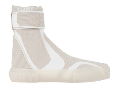 Burberry High-Top Sock Trainers, front view