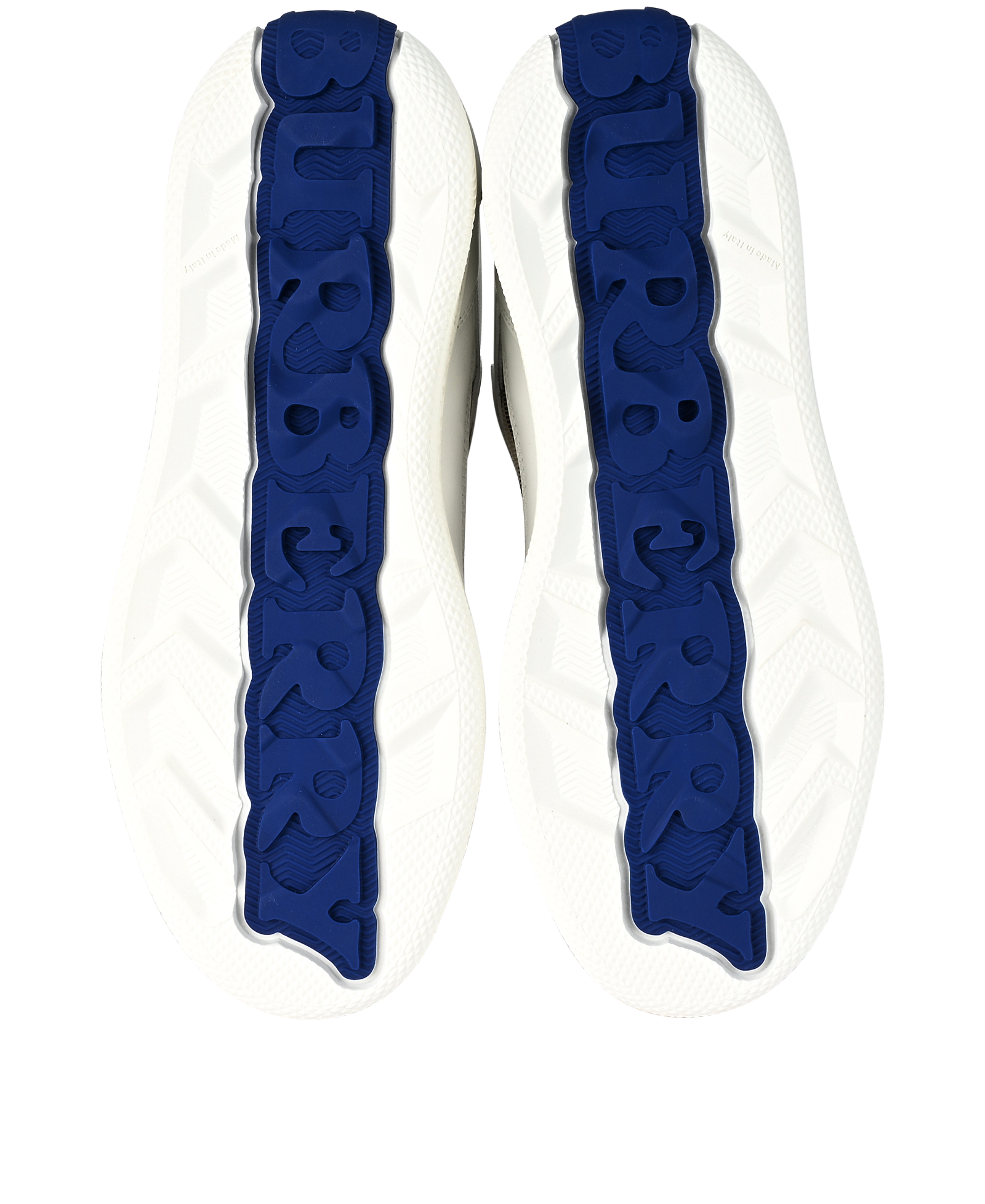 Burberry Terrace Trainers, &pound;220, Shoes, White, Leather, Top view