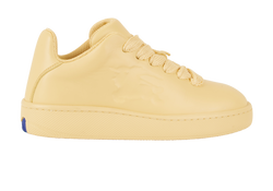 Burberry Box Sneakers, Leather, Yellow, UK4, B/DB, 2*