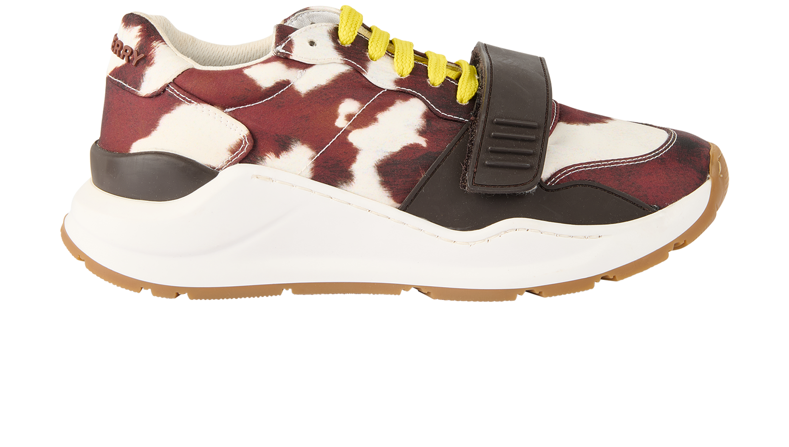 Burberry Animal-Print Ramsey Trainers, Trainers Designer - Main Image