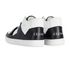 Celine CT-02 Mid Top Trainers, &pound;275, Shoes, Black/White, Leather, Back view