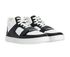Celine CT-02 Mid Top Trainers, &pound;275, Shoes, Black/White, Leather, Side view
