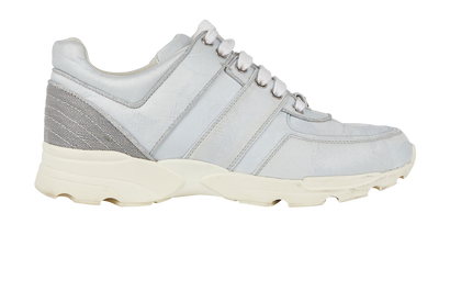 Chanel Lace Up Trainers, front view