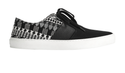 Chanel Tweed Slip On Trainers, Fabric, Black/White, UK7.5, B/DB, 3*