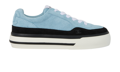 Chanel CC Logo Trainers, front view