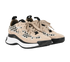 Chanel Perforated CC Trainers, side view